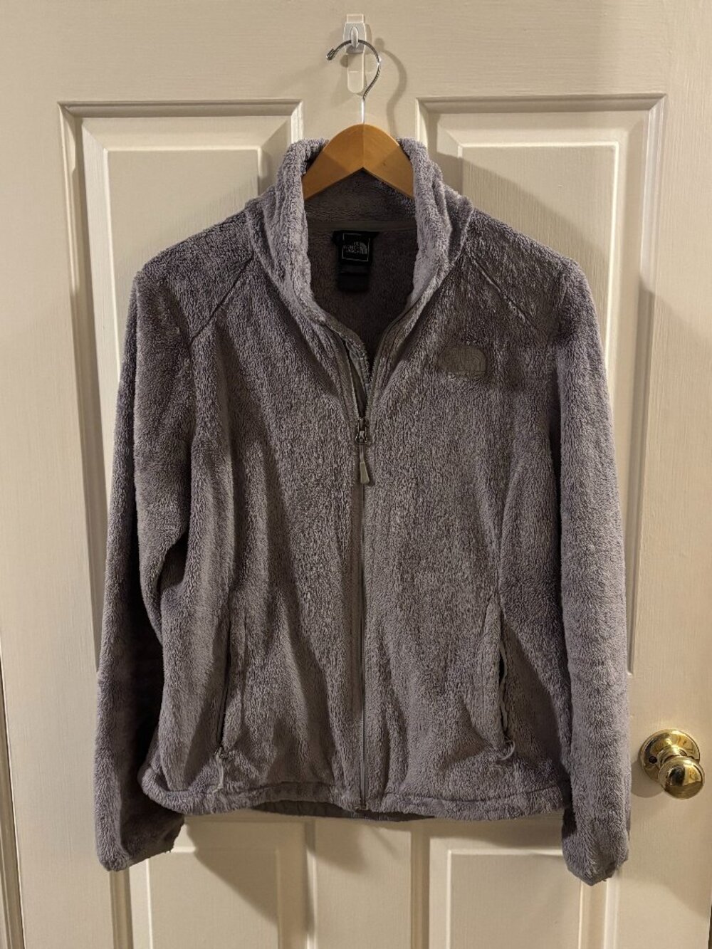 The North Face Women's Gray Osito Full-Zip Jacket ~ Medium